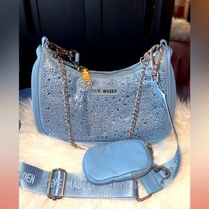 Steve Madden baby blue cross body